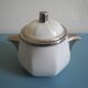 Aluminite sugar bowl Frugier Limoges France porcelain