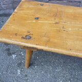 Farm bench in vintage wood 1920