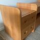 Danish TV cabinet in solid beech from the 70s-80s