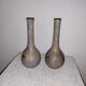 Pair of art-nouveau vases signed A Dubois.