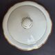 Fine white porcelain soup tureen from Limoges.