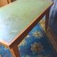 Vintage oak extendable table