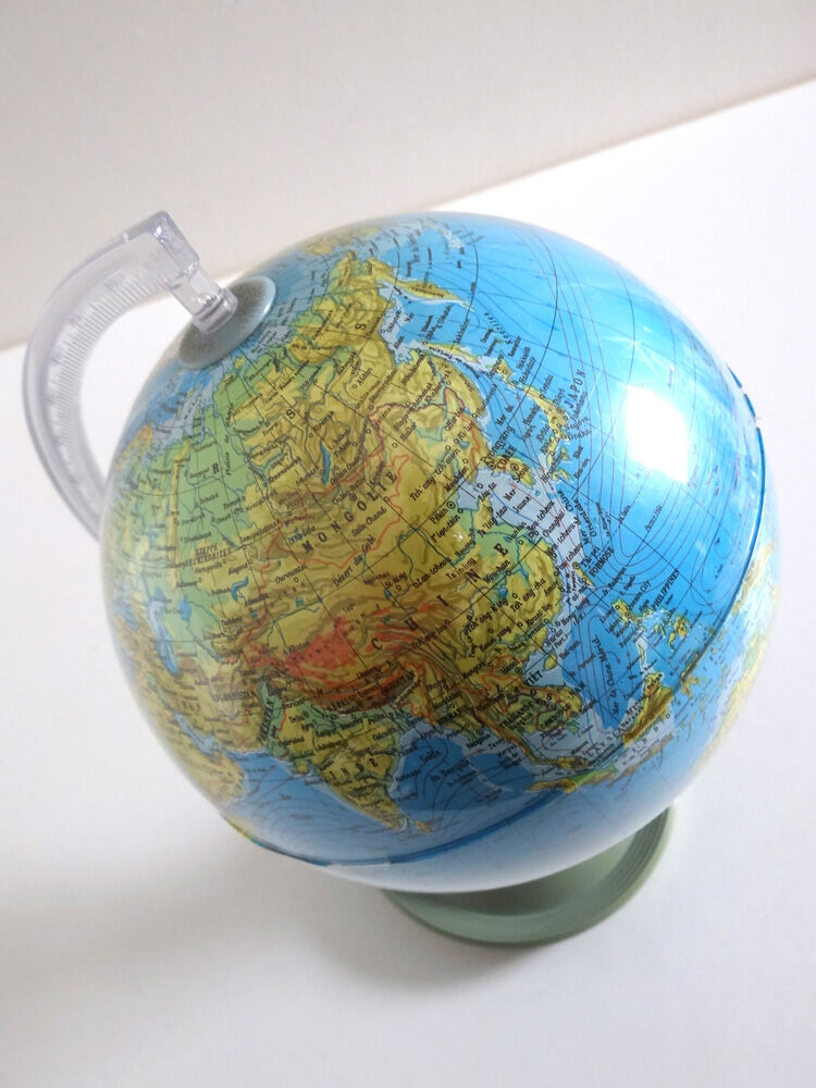 Globe terrestre années 60