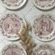 Talking plates "wedding"