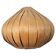 Midcentury Veneer Pendant in style of Hans-Agne Jakobsson, Denmark, 1960s
