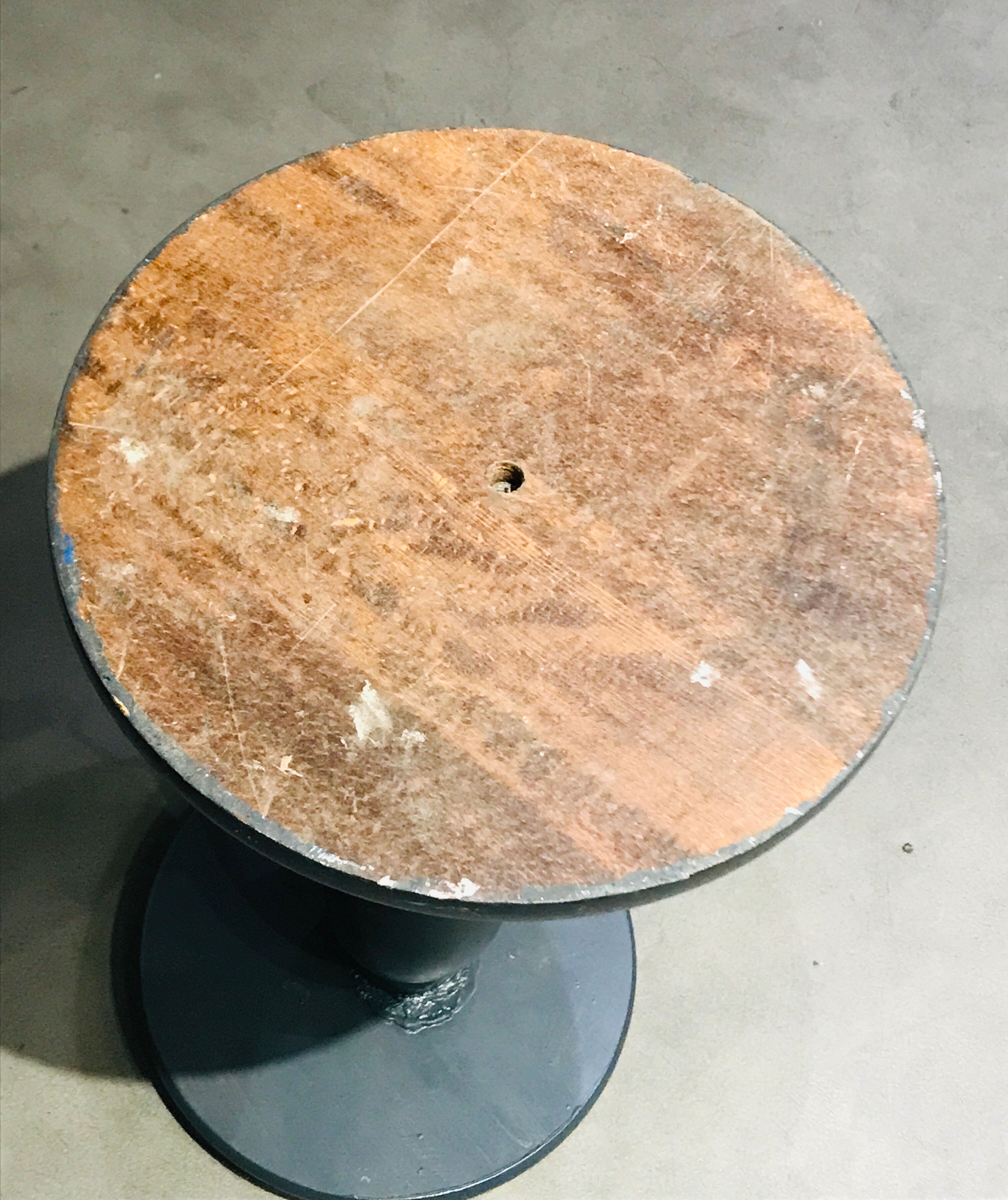 Small pedestal table