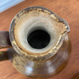 Stoneware teapot and cups