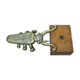 Golden cast iron beetle