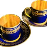 Tasse litron en porcelaine de Limoges, manufacture Bernardaud