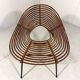 Rattan easy chairs by Rohé Noordwolde, Netherlands 1950-60’s