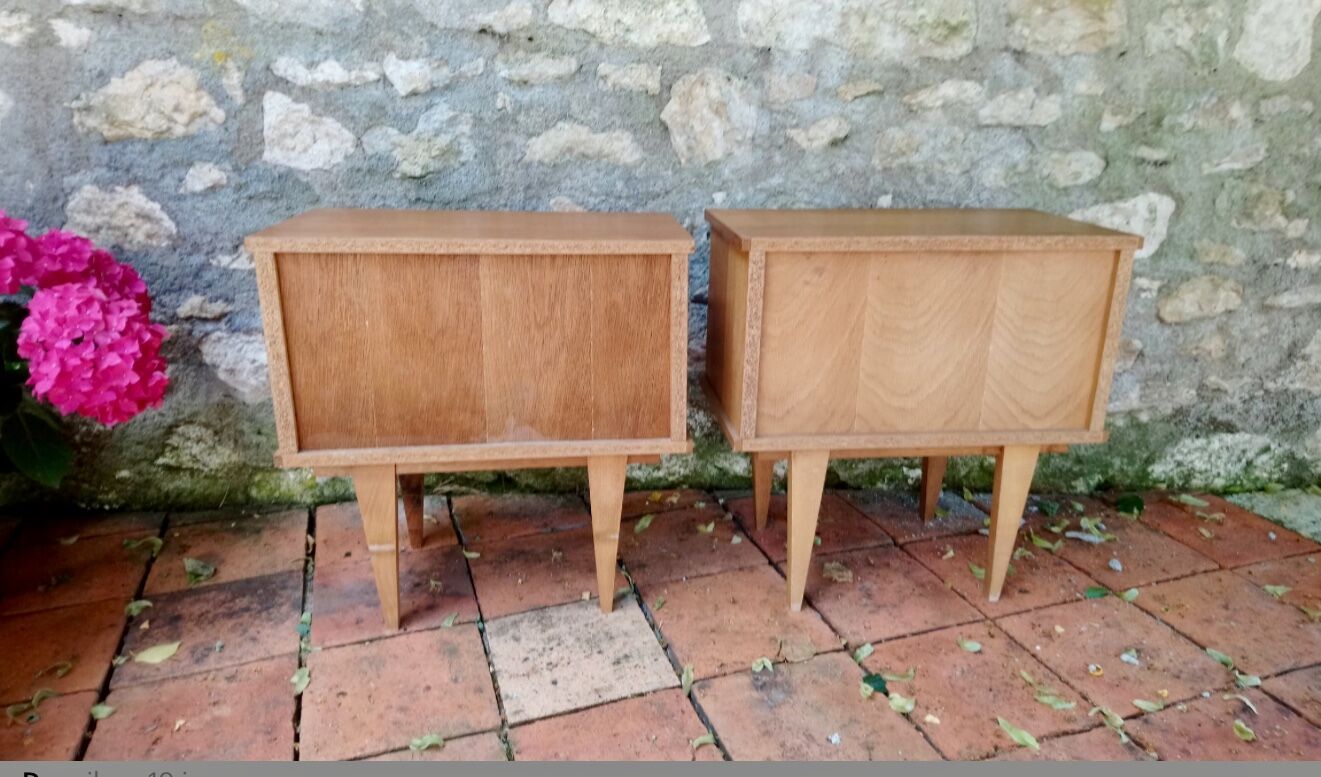Pair of bedside vintage from the 60s