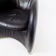 Montis Loge leather armchair with ottoman by Gerard van den Berg
