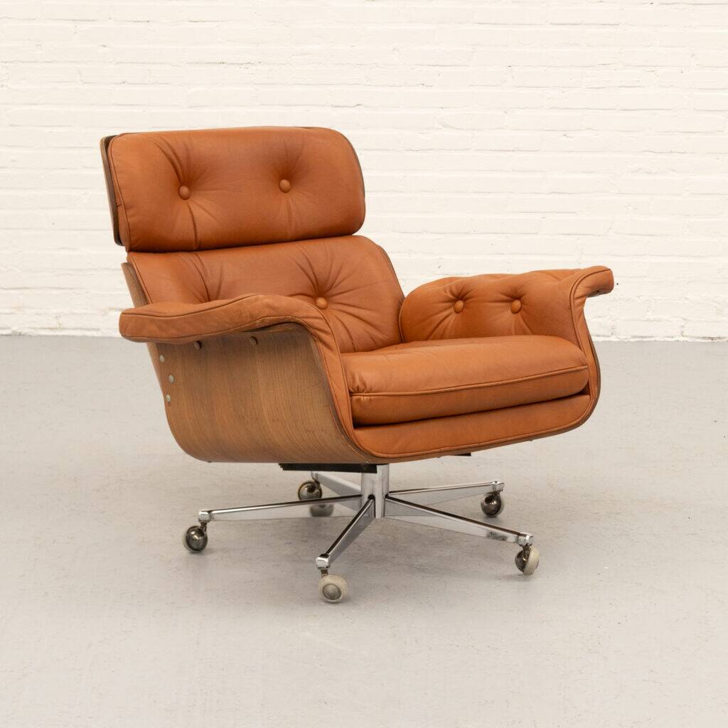 Martin Stoll Giroflex lounge chair 1970s