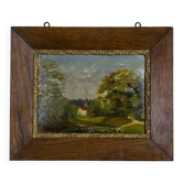 Landscape, 1894, Oil on Canvas, Framed