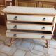 Commode vintage en rotin