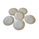 16 flat gold plates from Orchies porcelain