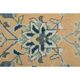 Vintage Turkish Oushak Handmade Wool Cotton Orange Runner Rug 104x310