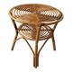 Round rattan table