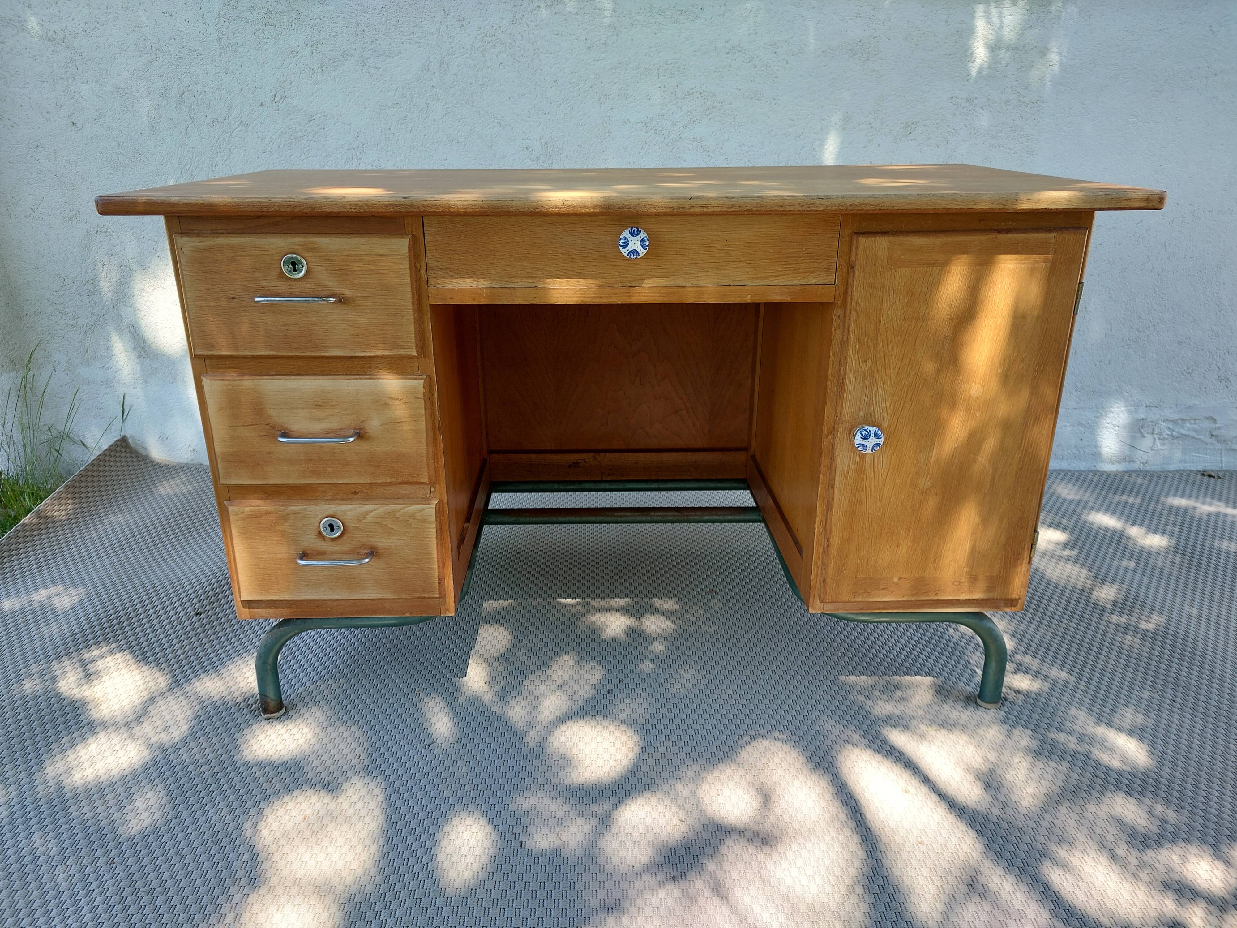 bureau maître d'école, vintage