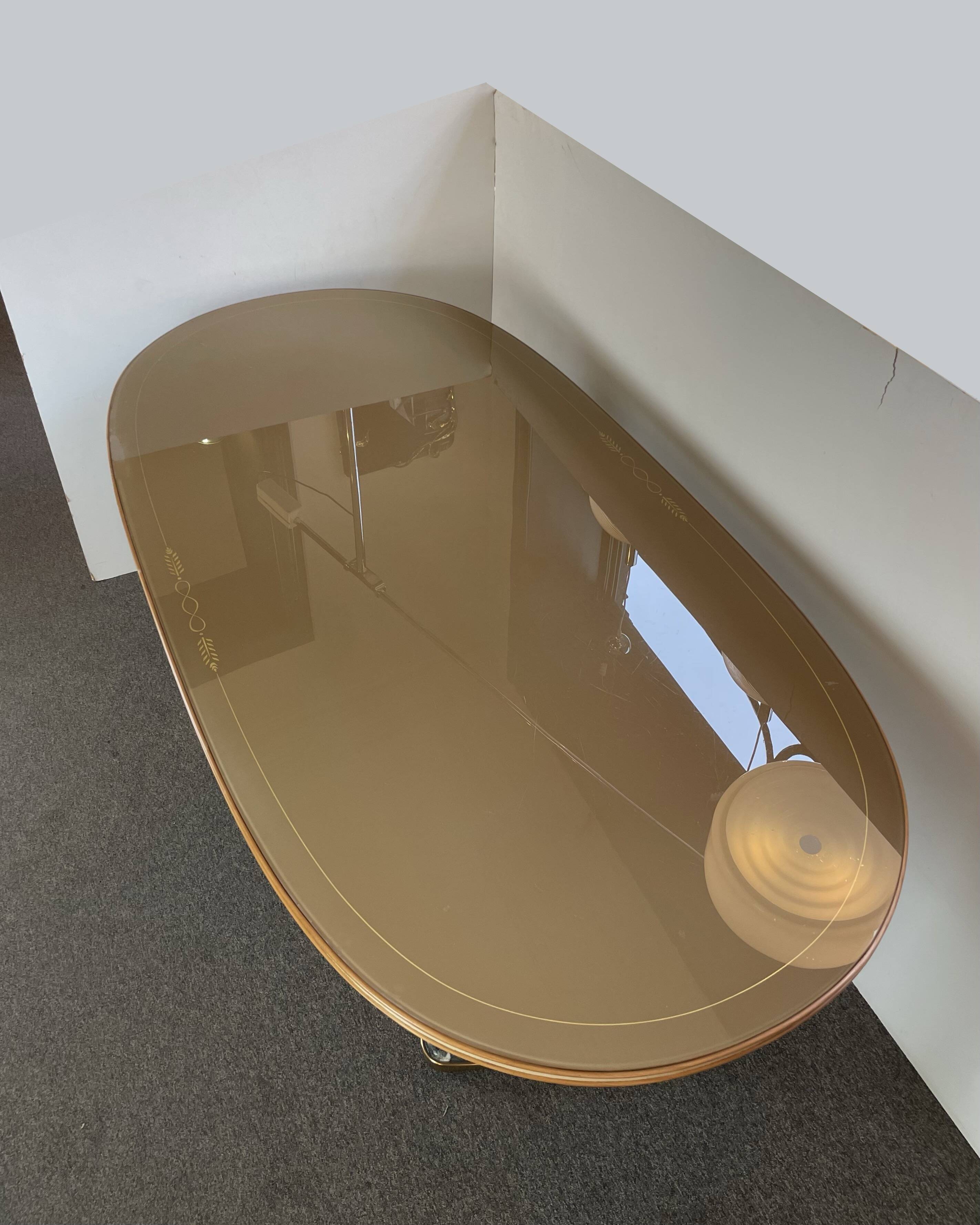 Dining Table att. to Vittorio Dassi by La Permanente Mobili Cantù, 1940s