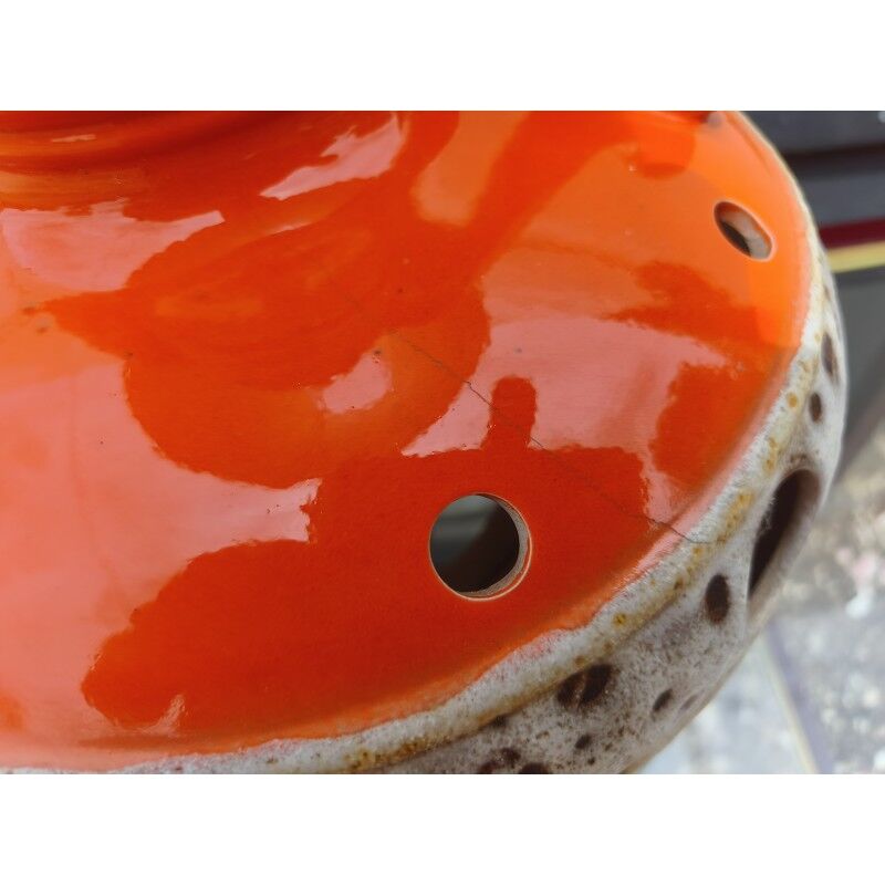 Vintage lamp from the 70s, ceramic.