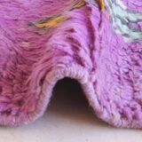 Purple Berber Rug - 303 x 200 cm