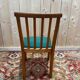 Set of 6 1950s beech chairs.