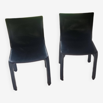 Cab 412 chairs by mario bellini cassina