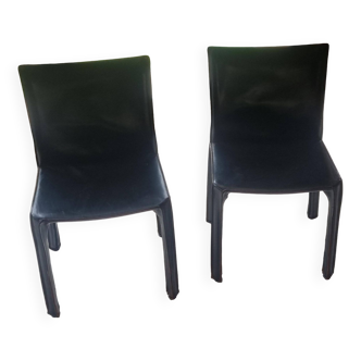 Cab 412 chairs by mario bellini cassina