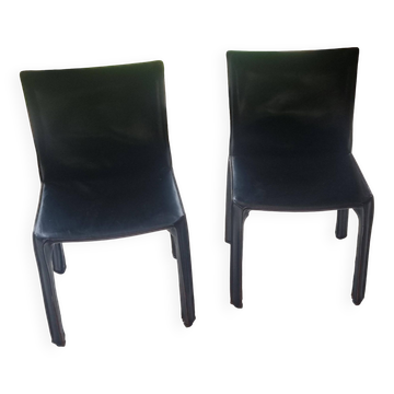 Cab 412 chairs by mario bellini cassina