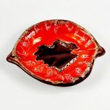 Mid Century Modern Glazed Ceramic Bowl/Catchall from Vallauris, France, 1960s/1970s