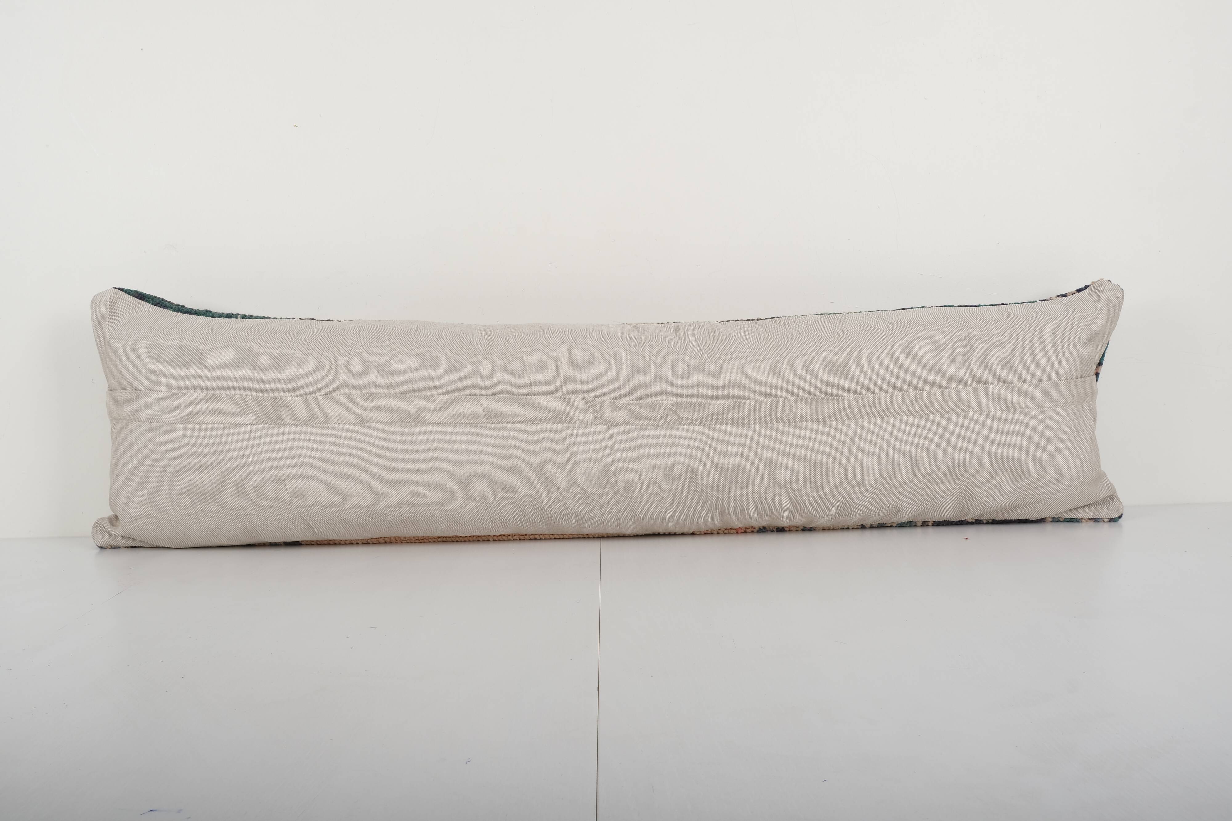 Oushak rug lumbar pillow