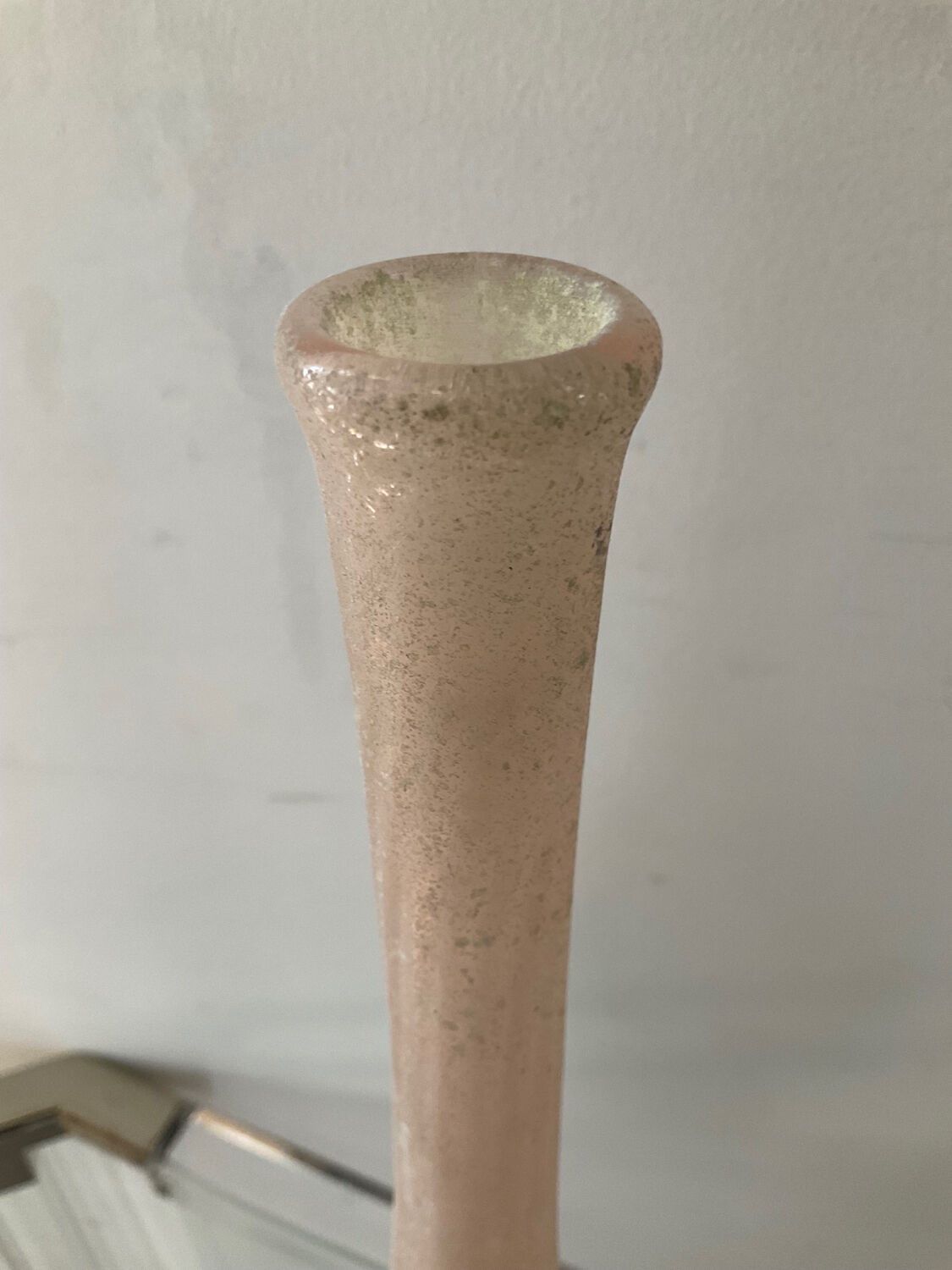 Vintage Scavo carafe in glass paste 60s