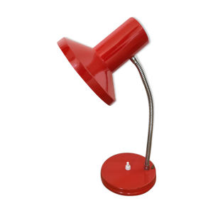 Lampe articulée en métal rouge