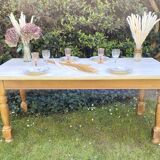 Vintage oak farmhouse table 180cm