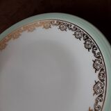 Set of 6 R T M Paris dessert plates