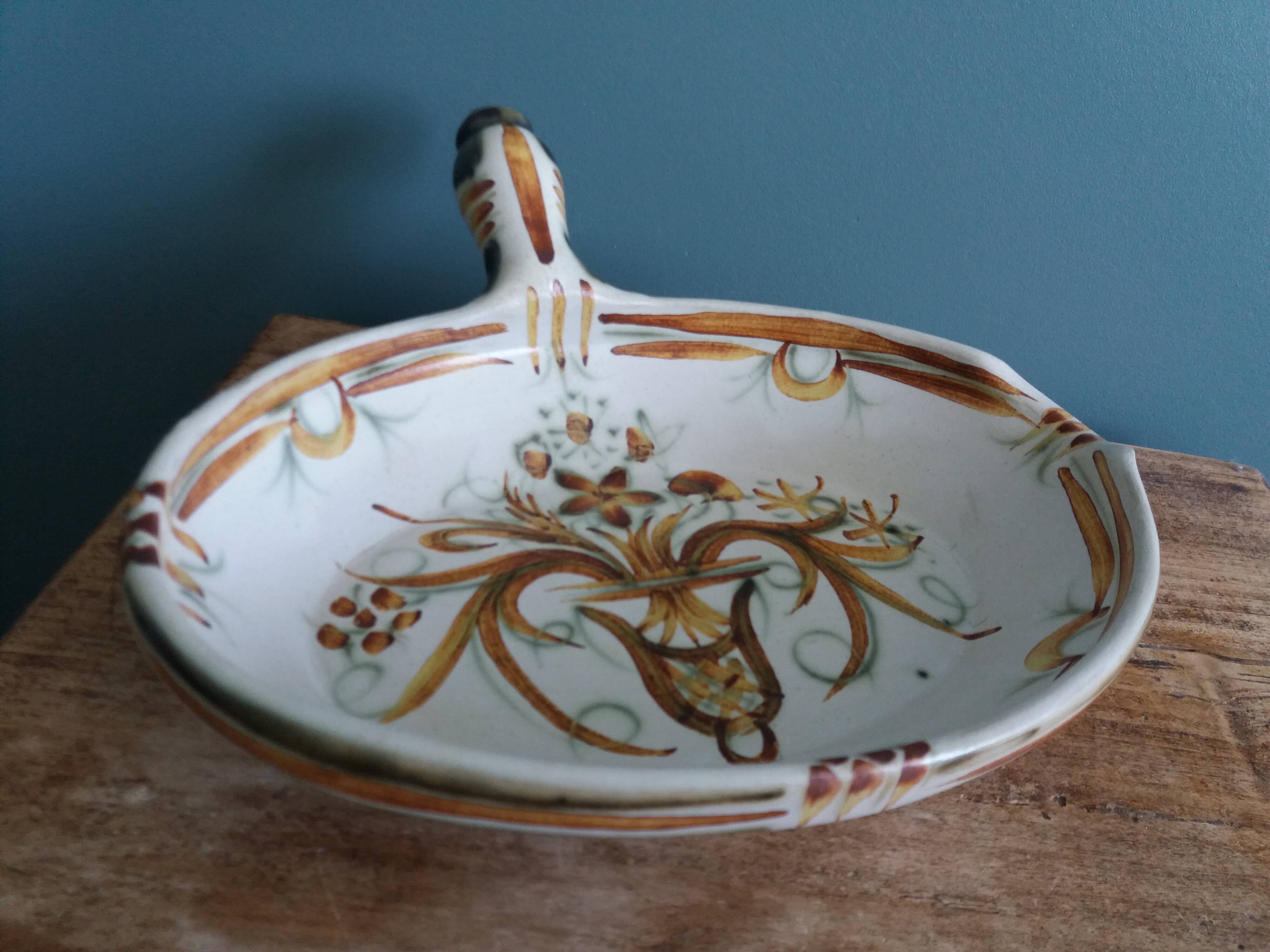 Keraluc Quimper sauce pan by Michel Furic