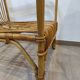 Fauteuil en rotin vintage années 60