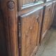 Large buffet in Louis XV style, solid oak & burl, with wrought iron hardware from the 16th century.