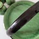 Plateau and its 4 ceramic workshop bowls - green Geneva