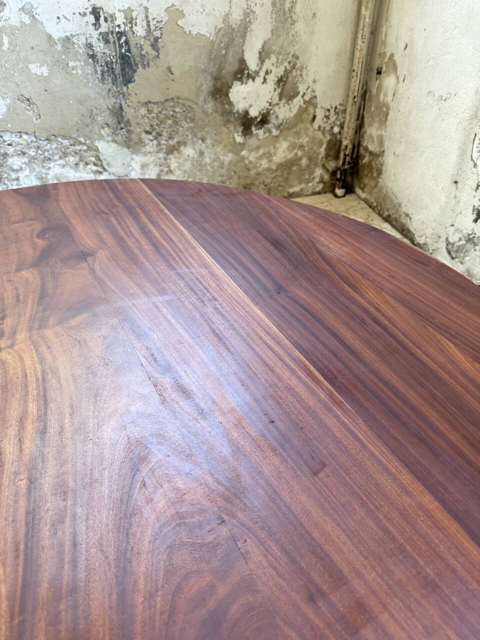 50s round tripod coffee table