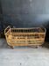 Vintage rattan and wicker children's bed