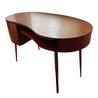 Walnut desk bordeaux