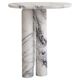 Trio No 3 White Lilac Side Table