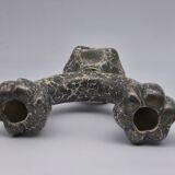 Art pottery candlesticks from Gien