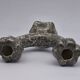 Art pottery candlesticks from Gien