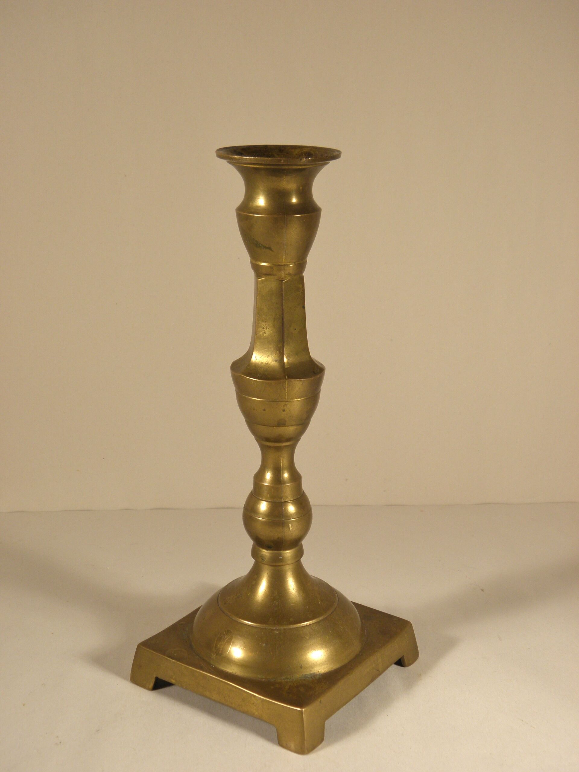 Brass candlestick 22 cm