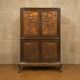 Cabinet pivotant en bois de camphre – vers 1950