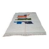 Handmade wool Berber rug 250 x 150 cm