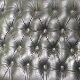 vintage chippendale chesterfield / two-seater / seat